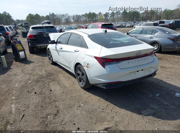 5NPLS4AGXMH048897 2021 HYUNDAI ELANTRA Белый Задняя левая четверть