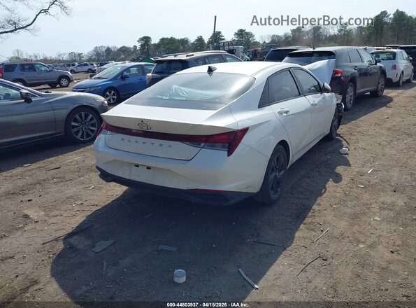 5NPLS4AGXMH048897 2021 HYUNDAI ELANTRA Белый Задняя правая четверть