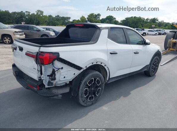 5NTJBDAE2RH090205 2024 HYUNDAI SANTA CRUZ White Задня права чверть