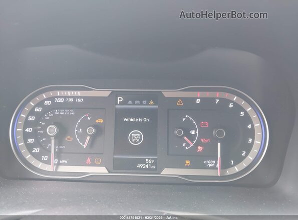 5NTJBDAEXNH013771 2022 HYUNDAI SANTA CRUZ Green უკანა სავარძლების ხედი