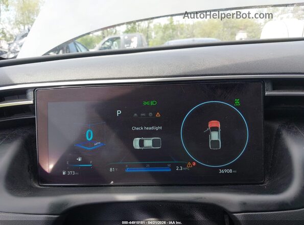 5NTJCDAFXPH047072 2023 HYUNDAI SANTA CRUZ Gray Widok tylnych siedzeń
