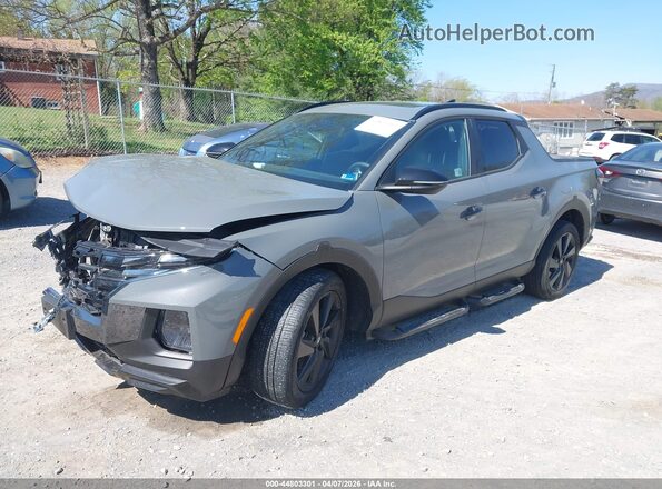 5NTJCDDF8RH104416 2024 HYUNDAI SANTA CRUZ Gray Передня ліва чверть