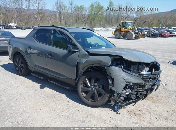 5NTJCDDF8RH104416 2024 HYUNDAI SANTA CRUZ Gray Передня права чверть