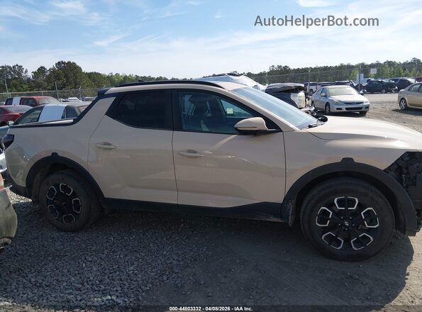5NTJDDAF5NH010408 2022 HYUNDAI SANTA CRUZ Cream 360 interior view