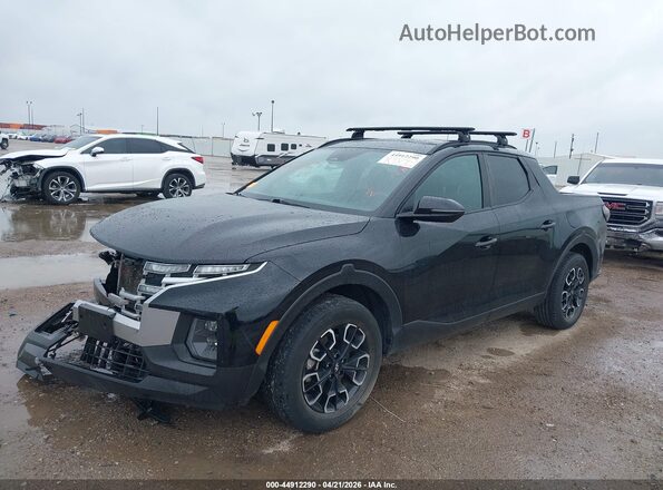 5NTJDDAF6NH027797 2022 HYUNDAI SANTA CRUZ Black წინა მარცხენა ხედი სამი მეოთხედიდან