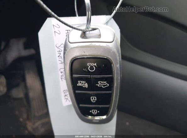 5NTJDDAF6NH027797 2022 HYUNDAI SANTA CRUZ Black წინა პანელის ხედი