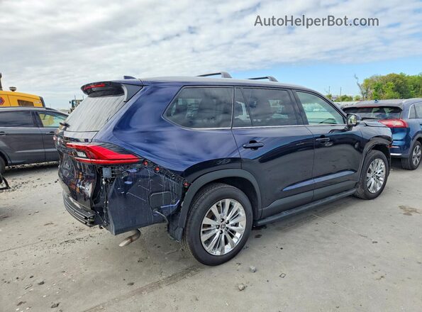 5TDAAAB53RS067301 2024 TOYOTA GRAND Синий Задняя правая четверть