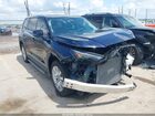 2025 Toyota Grand Highlander Platinum Blue vin: 5TDAAAB57SS079165