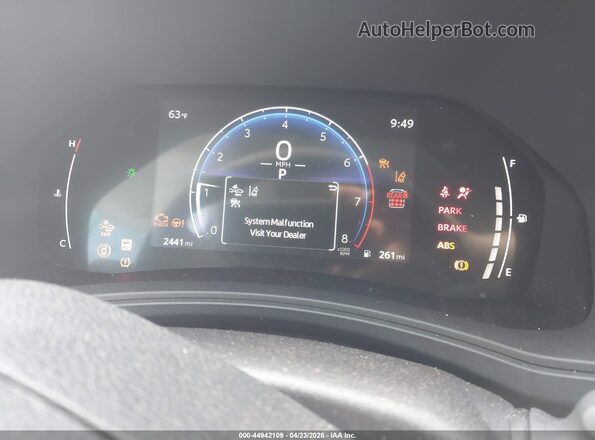 5TDAAAB58TS125846 2026 TOYOTA LE Белый Вид задних сидений