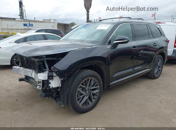 5TDAAAB63SS037603 2025 LEXUS TX 350 Black Przód lewy