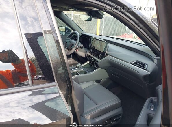 5TDAAAB64SS047346 2025 LEXUS TX 350 Black Front interior view
