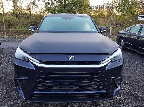5TDAAAB66SS027972 2025 LEXUS TX Black Widok z przodu