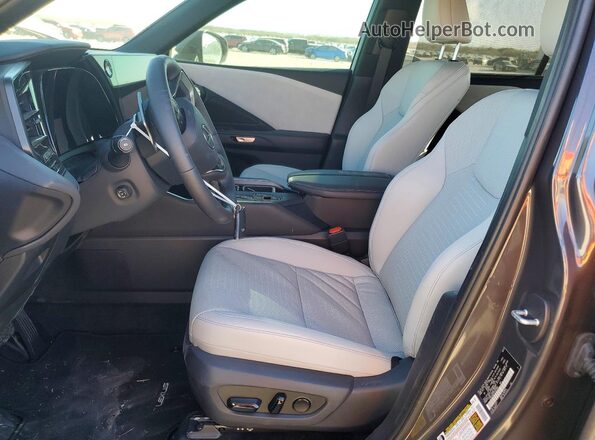 5TDAAAB6XSS044998 2025 LEXUS TX Серый Вид салона спереди