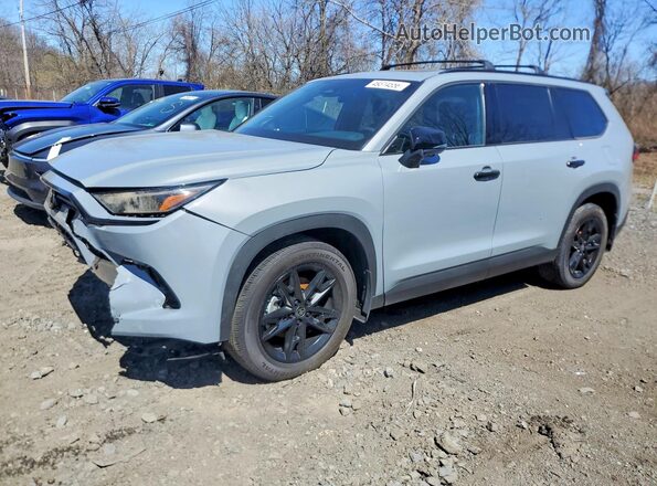 5TDACAB50SS054828 2025 TOYOTA HIGHLANDER HYBRID Gray Przód lewy