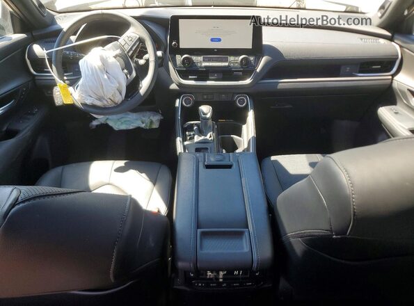 5TDACAB50SS054828 2025 TOYOTA HIGHLANDER HYBRID Gray Widok deski rozdzielczej