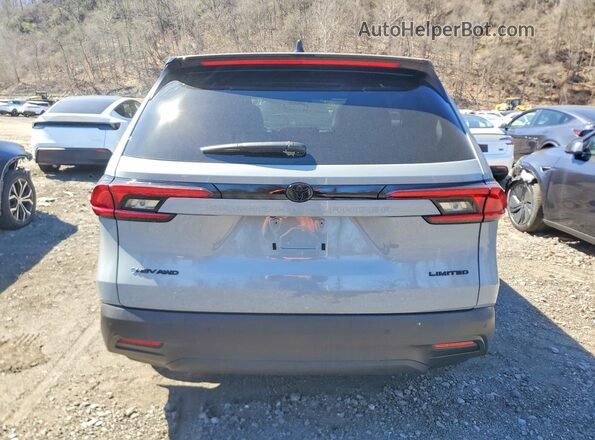 5TDACAB50SS054828 2025 TOYOTA HIGHLANDER HYBRID Gray Widok z tyłu