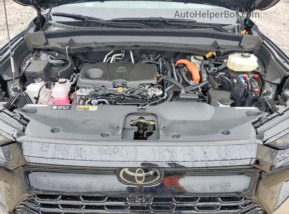 5TDACAB52SS050831 2025 TOYOTA HIGHLANDER HYBRID Black Շարժիչի բաժամունքի տեսք
