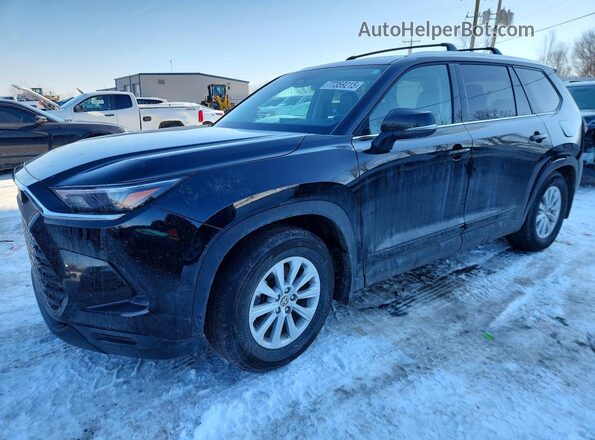 5TDACAB54SS051009 2025 TOYOTA HIGHLANDER Черный Передняя левая четверть