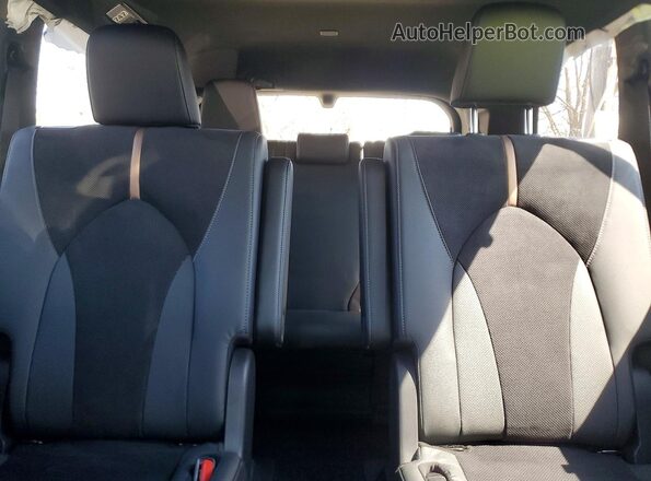 5TDADAB50SS013905 2025 TOYOTA HIGHLANDER HYBRID Черный Вид задних сидений