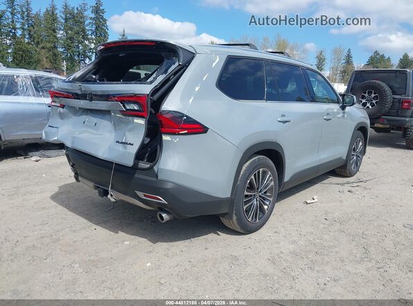 5TDADAB50SS023964 2025 TOYOTA HIGHLANDER HYBRID Gray Rear right