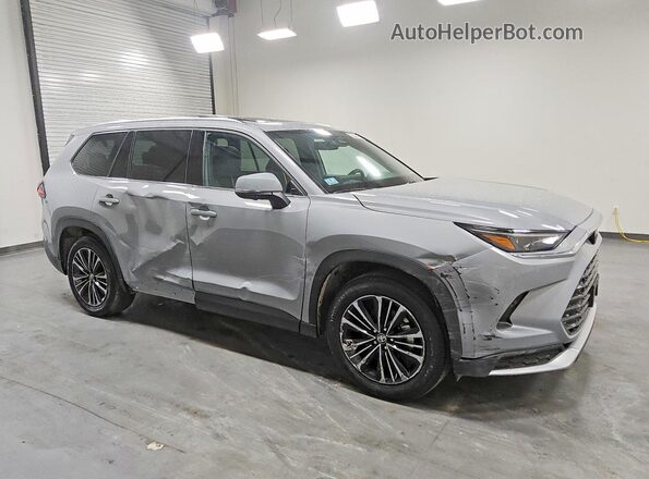 5TDADAB51SS018787 2025 TOYOTA HIGHLANDER HYBRID Серый Передняя правая четверть