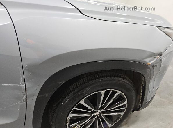 5TDADAB51SS018787 2025 TOYOTA HIGHLANDER HYBRID Серый 