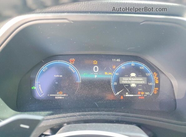 5TDADAB54SS018122 2025 TOYOTA HIGHLANDER HYBRID Gray Vista del cuadro de instrumentos