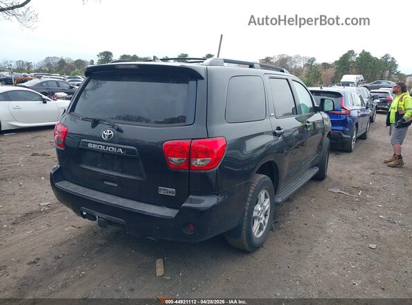 5TDBY5G10HS147828 2017 TOYOTA SEQUOIA Черный Задняя правая четверть
