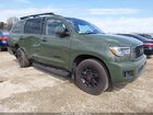 2020 Toyota Sequoia Trd Pro Green vin: 5TDBY5G10LS178294