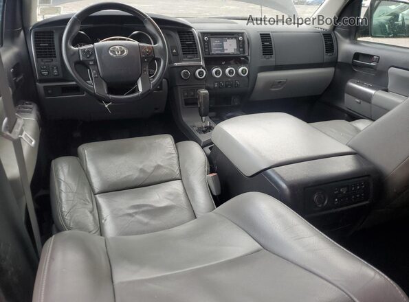 5TDBY5G13JS158117 2018 TOYOTA SEQUOIA Серый Вид панели приборов