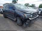2020 Toyota Sequoia Sr5 Серый vin: 5TDBY5G15LS179781