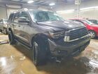 2018 Toyota Sequoia Sr5 Серый vin: 5TDBY5G19JS157716