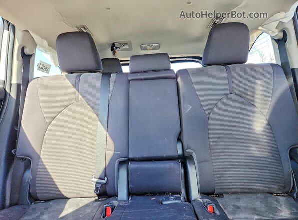 5TDBZRBH2LS521244 2020 TOYOTA HIGHLANDER Белый Вид задних сидений