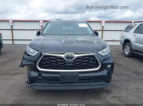 5TDBZRBH3LS504355 2020 TOYOTA LE Black ხელსაწყოთა პანელის ხედი