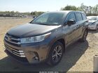 2017 Toyota Highlander Le Plus Gray vin: 5TDBZRFH3HS475845