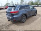 2018 Toyota Highlander Le Синий vin: 5TDBZRFH3JS907369