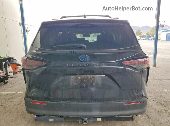5TDCSKFC3SS175878 2025 TOYOTA SIENNA Черный Вид сзади
