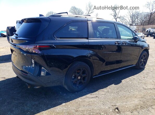 5TDCSKFC6SS218691 2025 TOYOTA SIENNA Black Задня права чверть