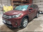 2018 Toyota Highlander Hybrid Limited Red vin: 5TDDGRFH3JS048993
