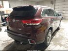2018 Toyota Highlander Hybrid Limited Red vin: 5TDDGRFH3JS048993