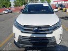 2018 Toyota Highlander Hybrid Limited Platinum White vin: 5TDDGRFH7JS038595