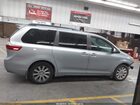 2016 Toyota Sienna Xle 7 Passenger Серый vin: 5TDDK3DC3GS137135