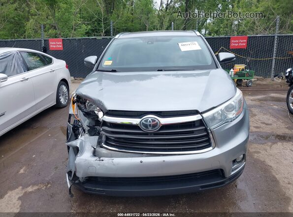 5TDDKRFH0GS349129 2016 TOYOTA LIMITED Silver Vista del cuadro de instrumentos