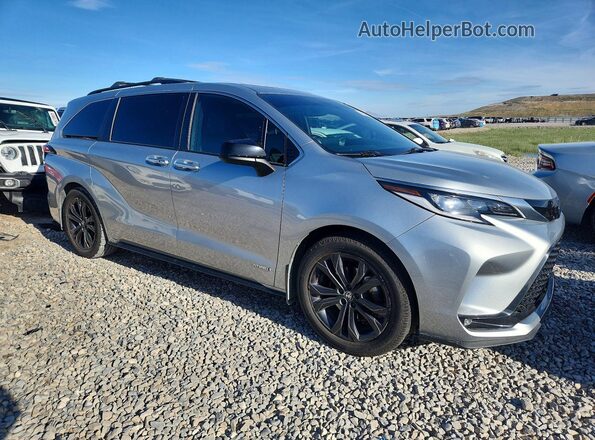 5TDDRKEC2MS005127 2021 TOYOTA SIENNA Silver Delantero derecho