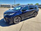 2021 Toyota Sienna Xse 7-passenger Blue vin: 5TDDRKEC6MS067775