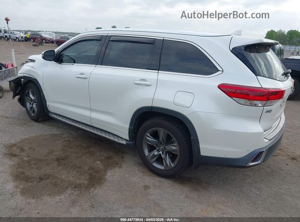 5TDDZRFH6JS900019 2018 TOYOTA LIMITED White Tył lewy