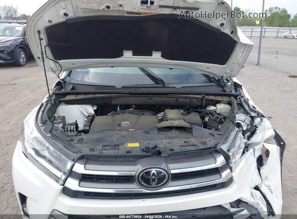 5TDDZRFH6JS900019 2018 TOYOTA LIMITED White Widok z tyłu