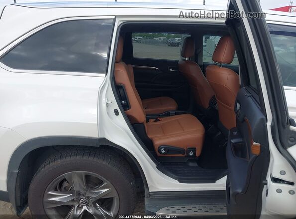 5TDDZRFH6JS900019 2018 TOYOTA LIMITED White Widok naklejki z numerem VIN