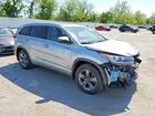 2017 Toyota Highlander Limited Platinum Серебряный vin: 5TDDZRFH9HS360773 2017 Toyota Highlander Limited Platinum Серебряный vin: 5TDDZRFH9HS360773