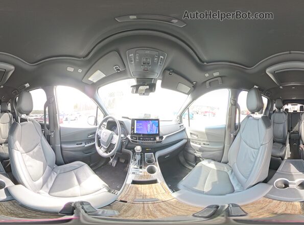 5TDESKFC2SS159972 2025 TOYOTA SIENNA White სალონის 360-გრადუსიანი ხედი
